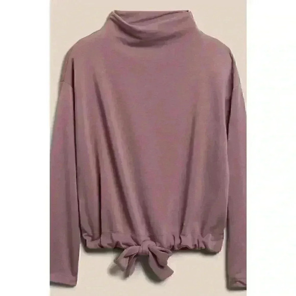 Banana Republic Tie-Waist Oversized Sweatshirt - Picture 2 of 10